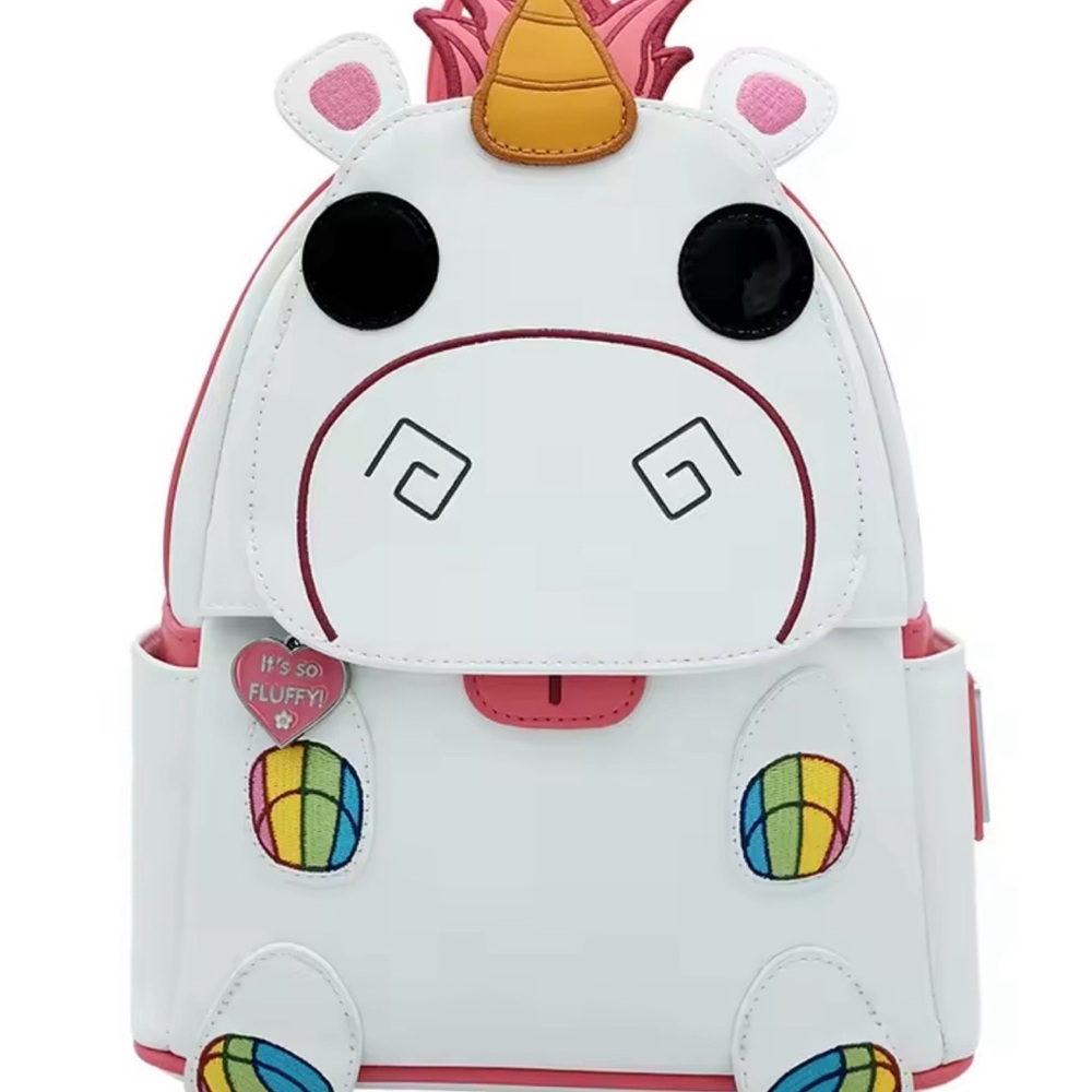 Minions Unicorn It’s So Fluffy Loungefly Backpack